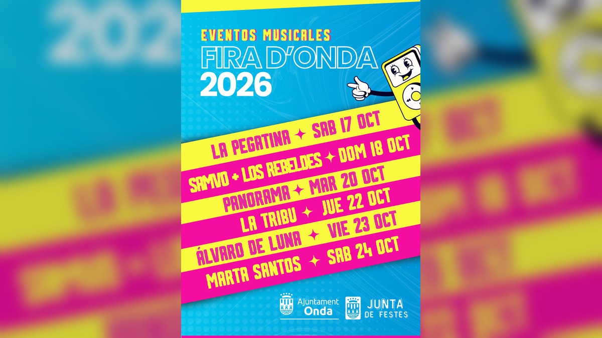 Programación musical de Fira d'Onda 2026