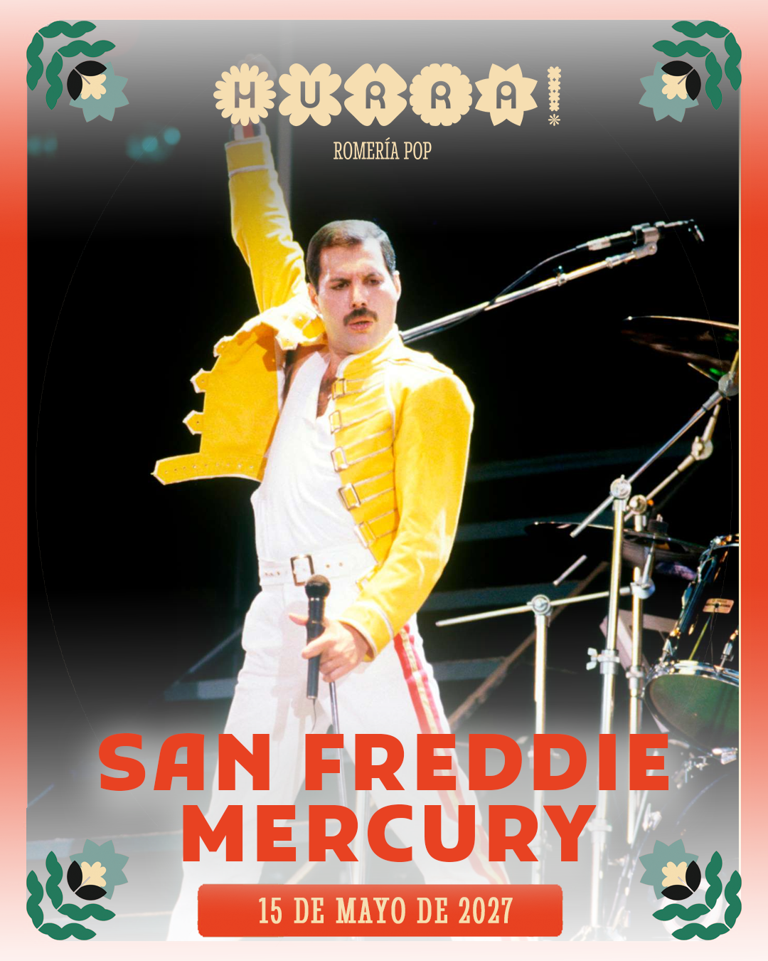 Hurra Romería Pop 2027 anuncia fecha con San Freddie Mercury