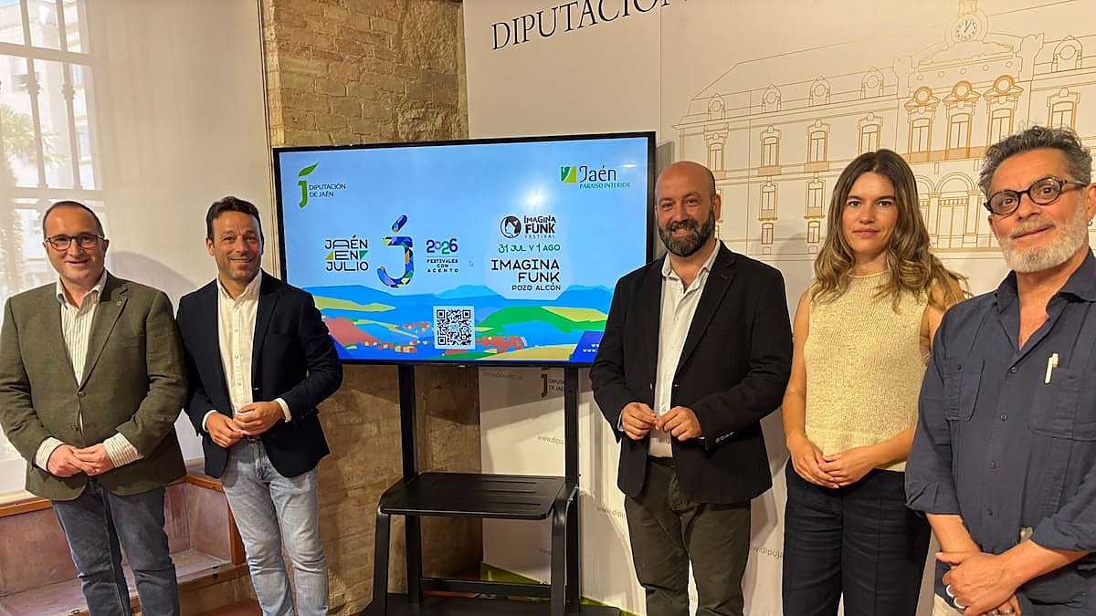 Presentacion de Imagina Funk 2026 en Jaen