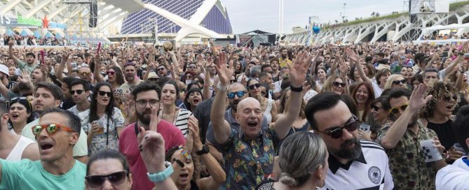 Festival de Les Arts 2026 durante la jornada marcada por las protestas por el sonido