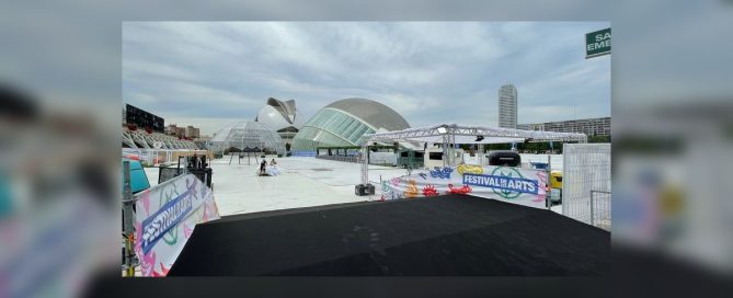 Recinto del Festival de Les Arts 2026 en València