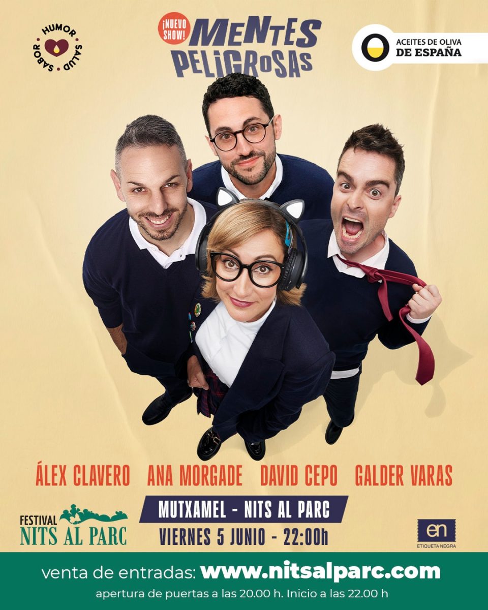 Imagen de Nits al Parc 2026 en Mutxamel con Camela y Rev\u00f3lver