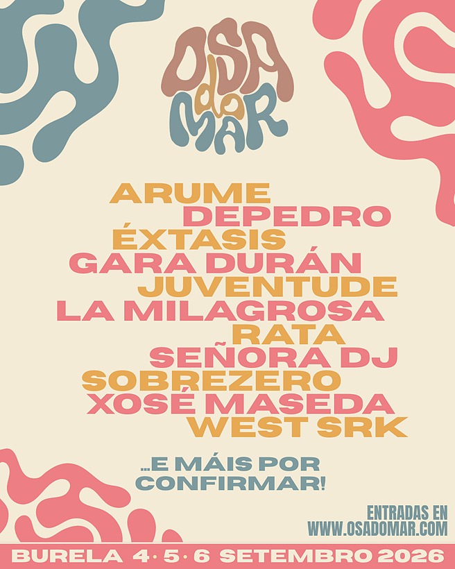 Cartel oficial de Osa do Mar 2026