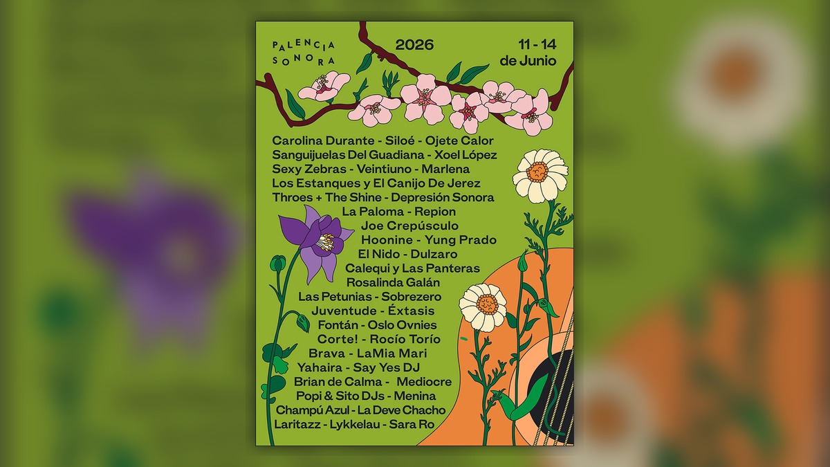 Cartel oficial de Palencia Sonora 2026