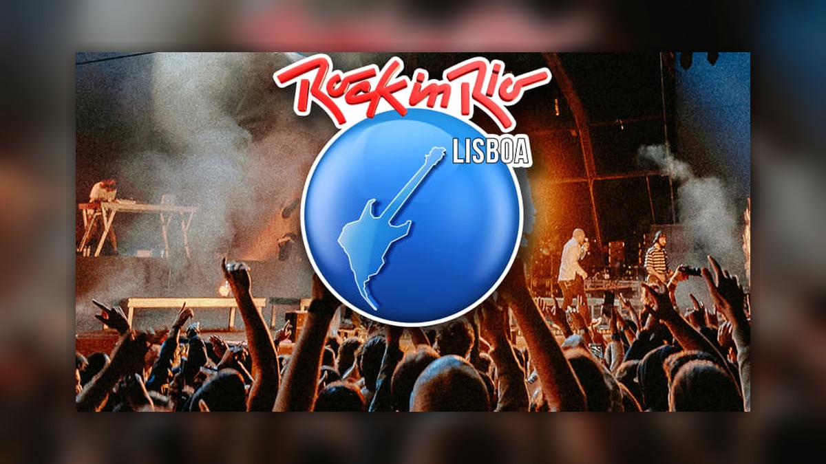 Visual oficial de Rock in Rio Lisboa 2026 con cartel por días