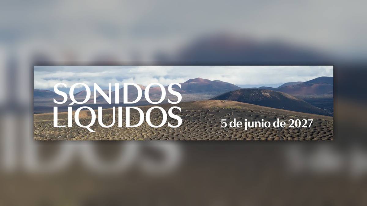 Imagen oficial de Sonidos Líquidos 2027 en Lanzarote