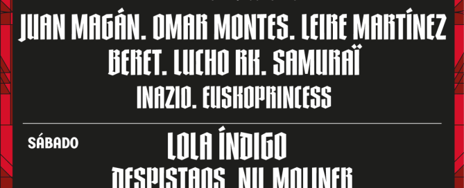 Cartel promocional de BIGSOUND Barakaldo 2026 en Ansio