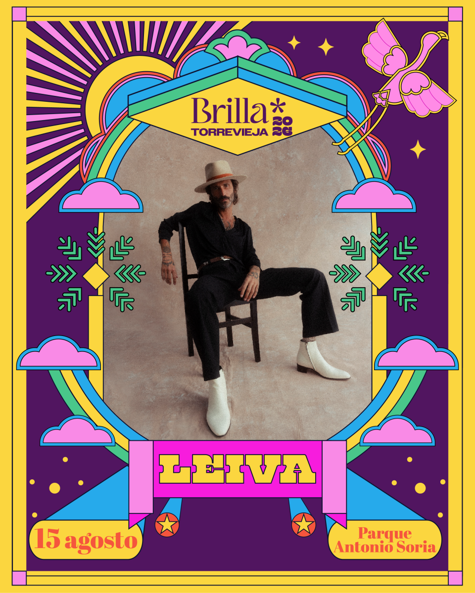 Imagen oficial de Leiva para Brilla Torrevieja 2026