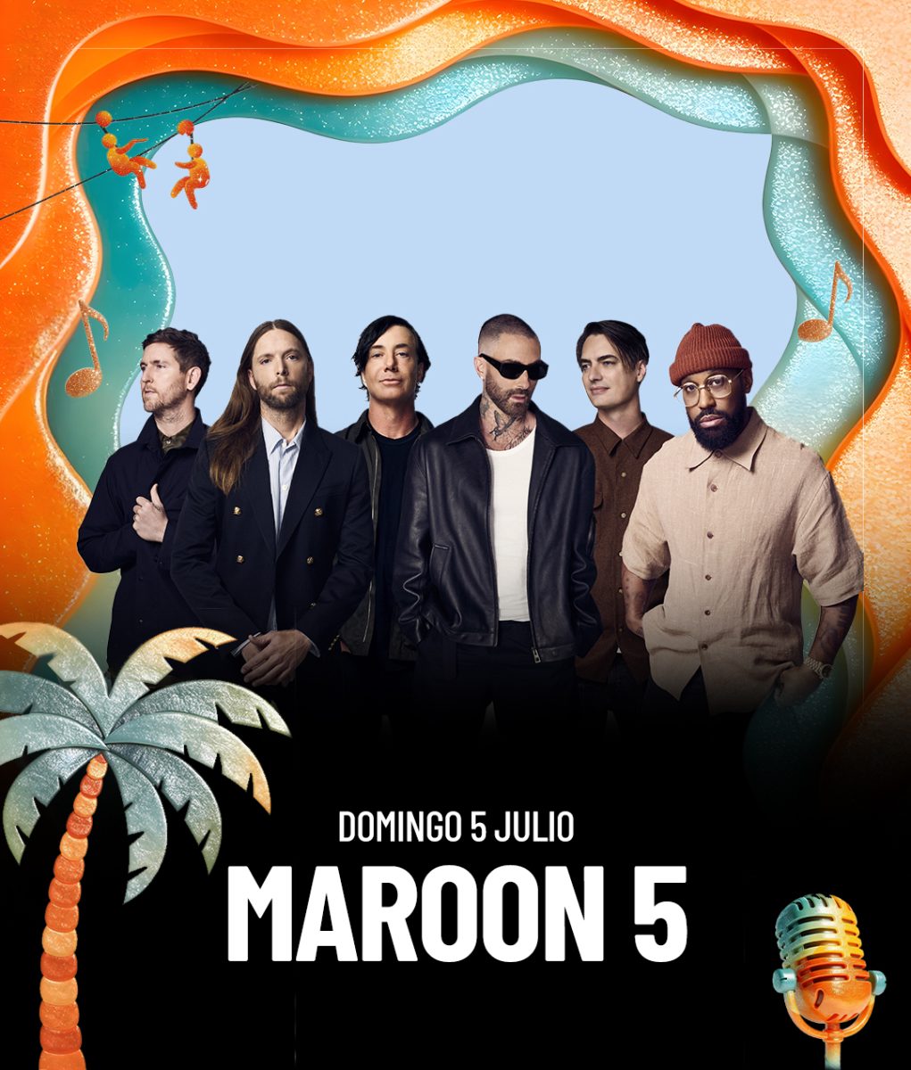 Imagen oficial de Maroon 5 para Granca Live Fest 2026