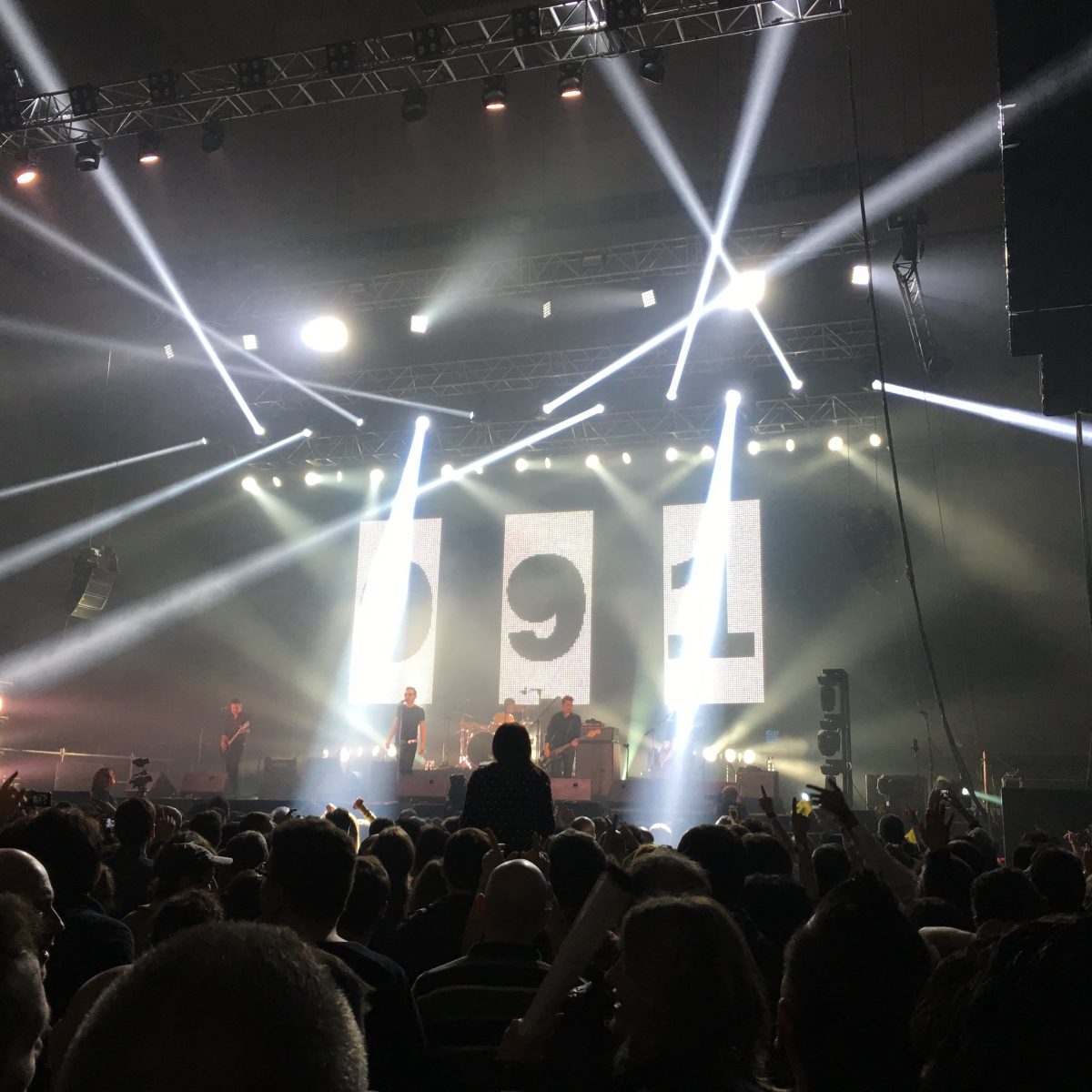 091 durante un concierto de final de gira en Granada