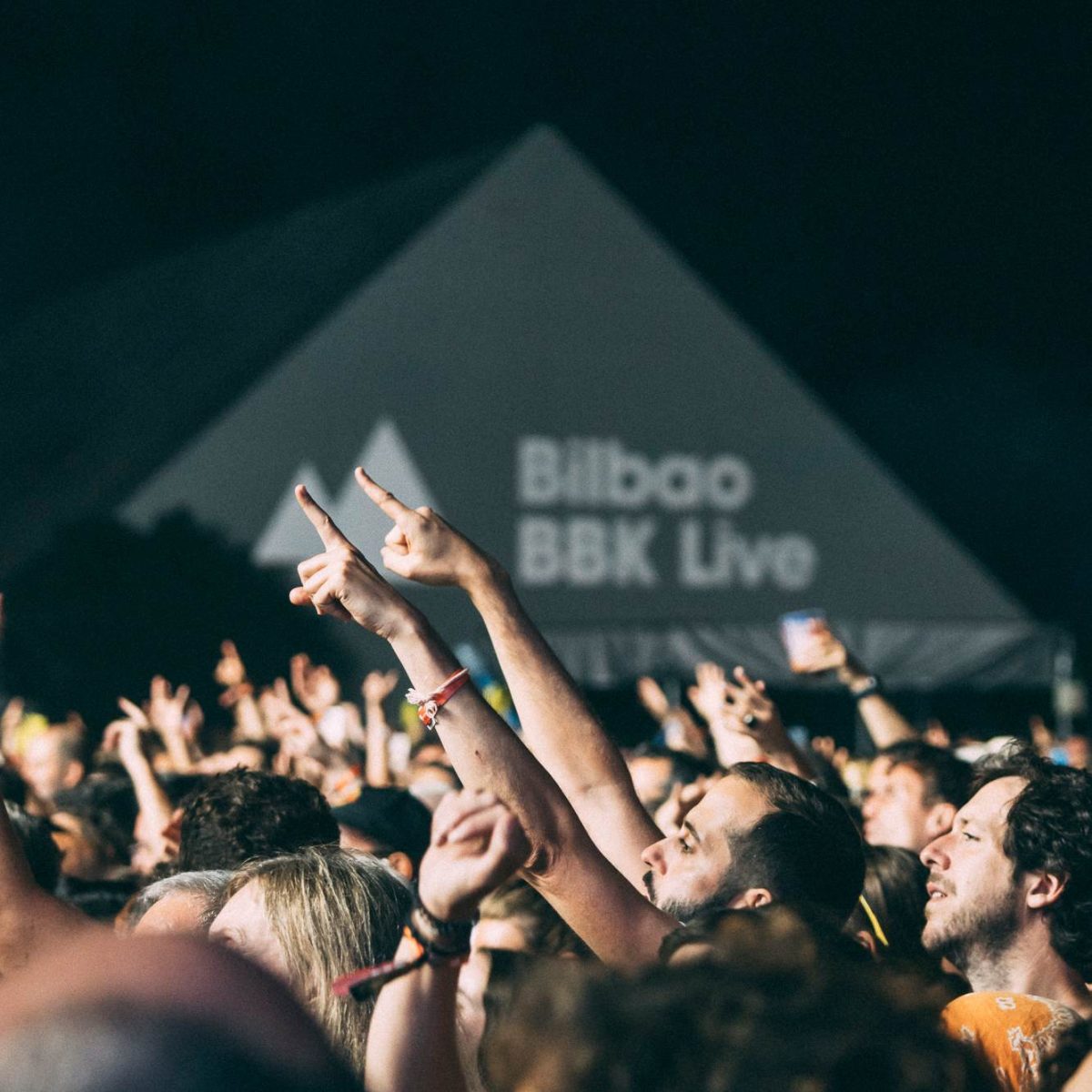 Ambiente de Bilbao BBK Live en Kobetamendi