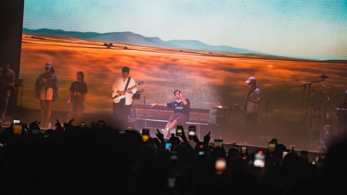 Delaossa durante el concierto de La Madrugá en Costa Feira 2026