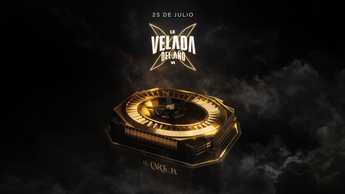 Imagen oficial de La Velada del Año VI en el Estadio La Cartuja de Sevilla
