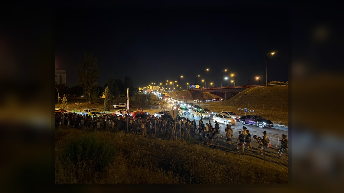 Caos de movilidad en Getafe tras la primera noche de Mad Cool 2026