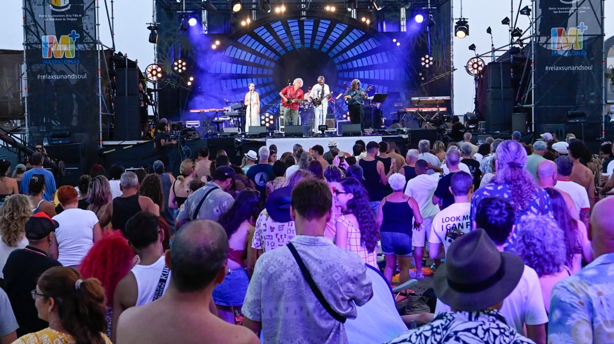 Público ante el escenario del Maspalomas Soul Festival 2026