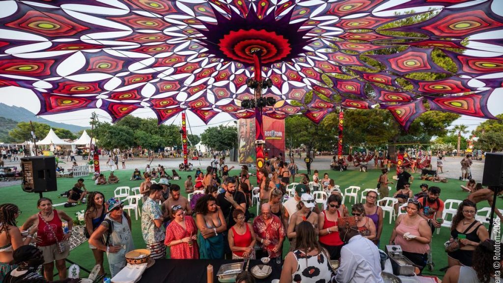 Zona de sombra y refugio climático de Rototom Sunsplash 2026