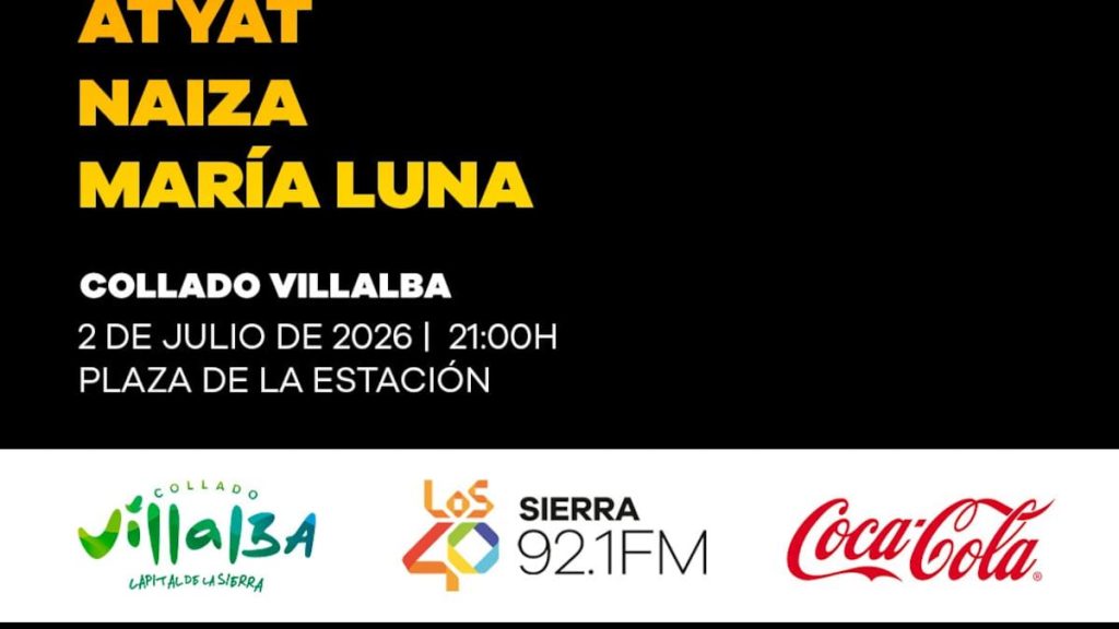 Cartel de Sierra Pop Villalba Suena 2026