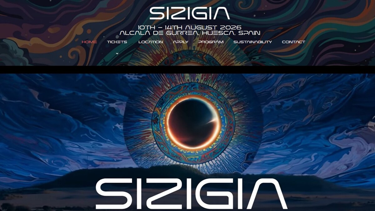 Infraestructuras de Sizigia Eclipse Gathering junto a La Sotonera