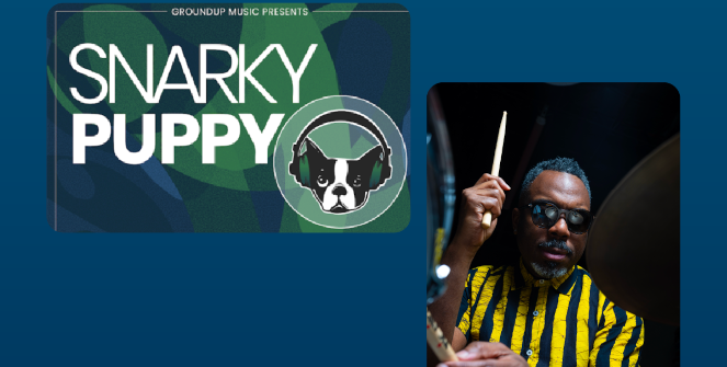 Imagen promocional de Noches del Botánico con Snarky Puppy y Nate Smith