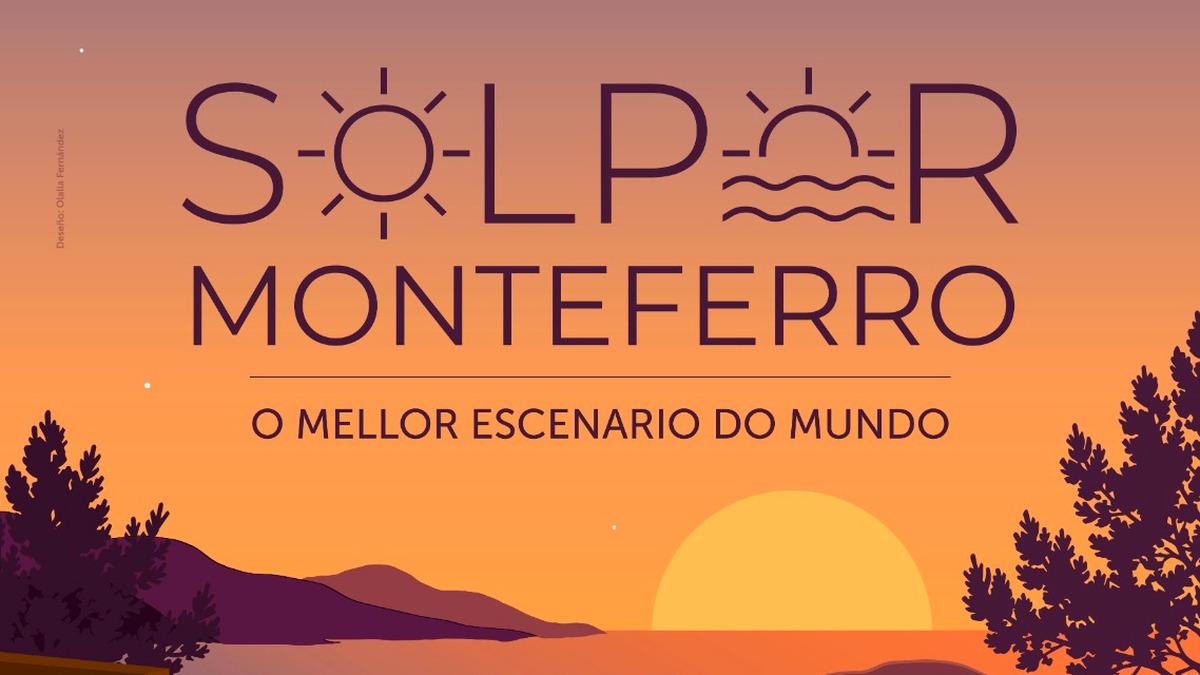 Solpor Monteferro 2026 en el mirador de Monteferro de Nigrán