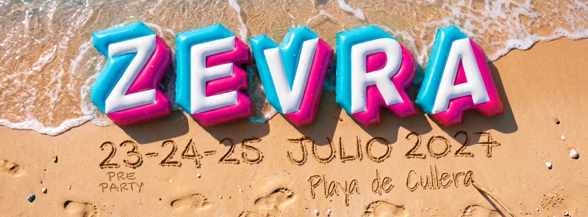 Zevra Festival 2027 en Cullera con fechas 23, 24 y 25 de julio