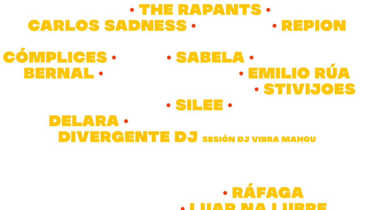Cartel de artistas del Festival de la Luz 2026 en Boimorto