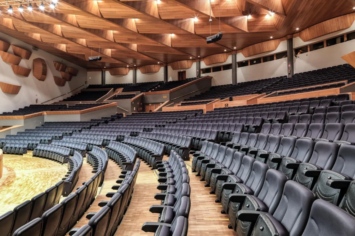 Interior del Palacio de la Ópera de A Coruña, sede del ciclo A Coruña Live Xperience
