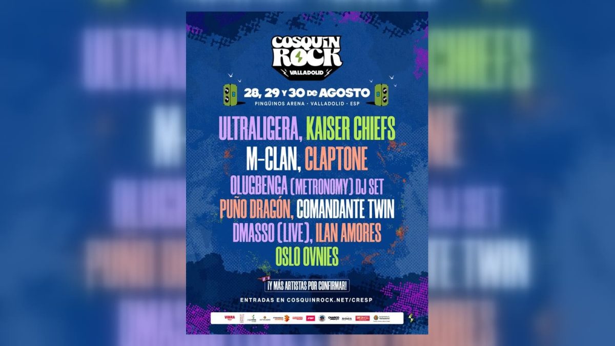 Cartel de Cosquín Rock Valladolid 2026 en Pingüinos Arena