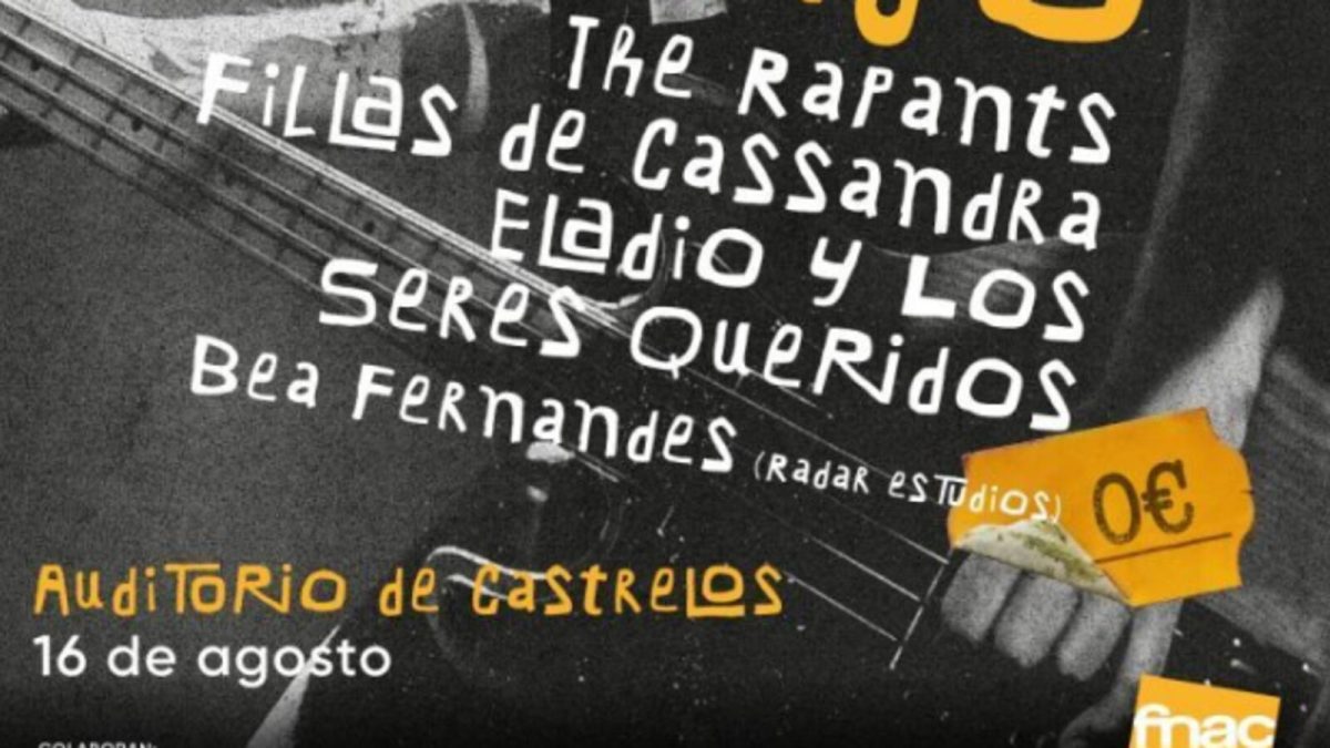 Cartel de FNAC Live Vigo 2026 en Castrelos