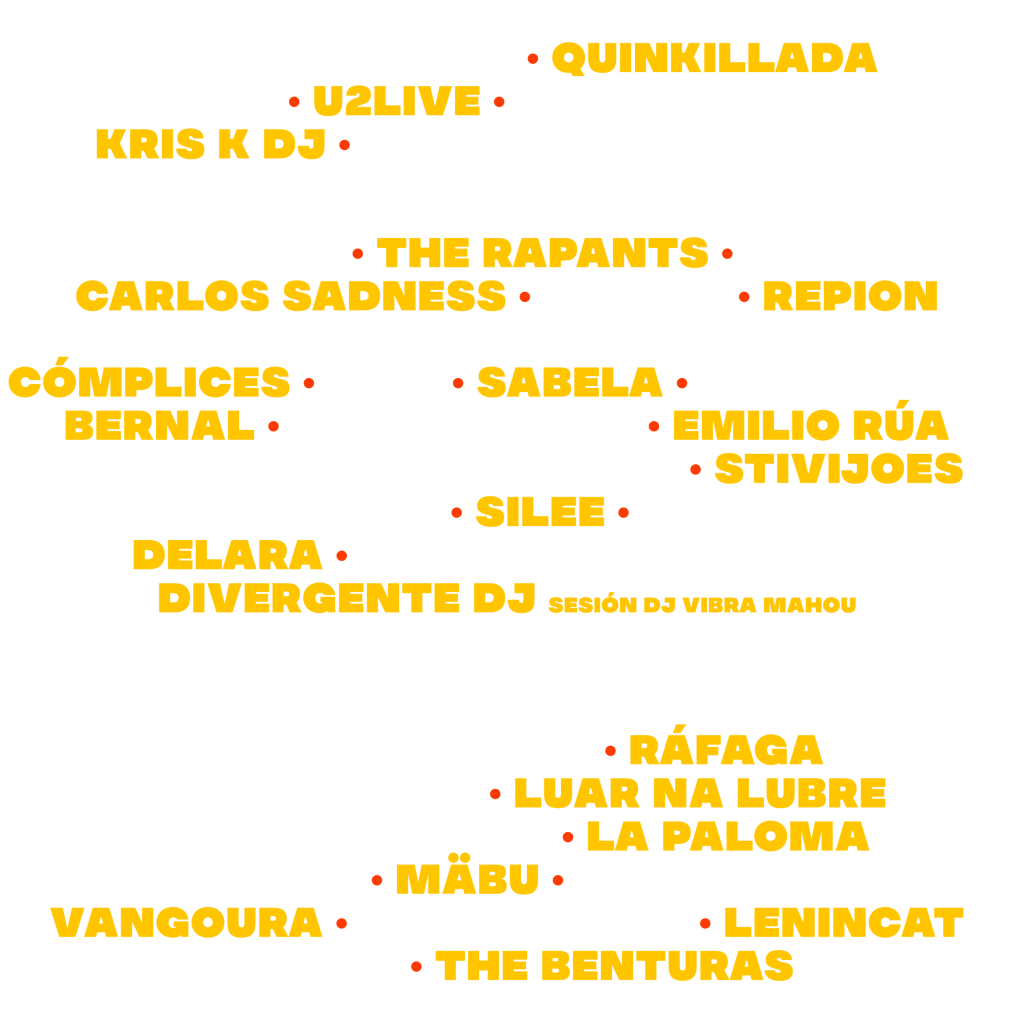 Cartel por días del Festival de la Luz 2026 en Boimorto