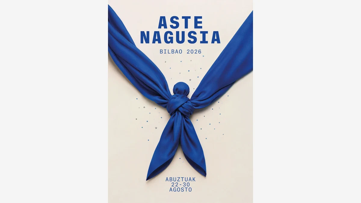 Cartel oficial de Aste Nagusia Bilbao 2026