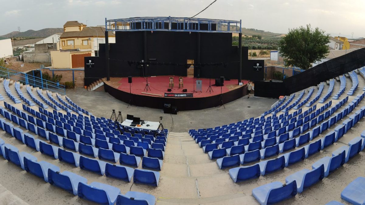 Anfiteatro Enrique Morente de Íllora, sede de Parapanda Folk