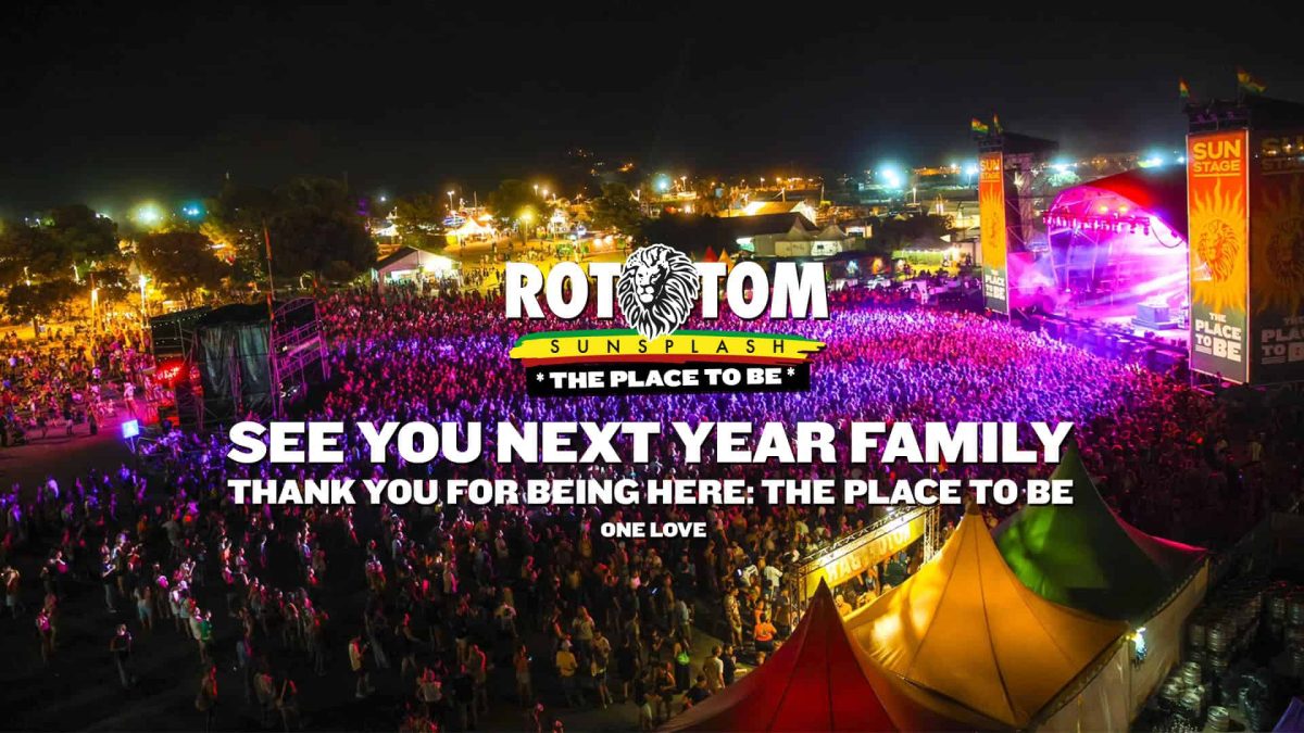 Público de Rototom Sunsplash durante el cierre de la edición 2026