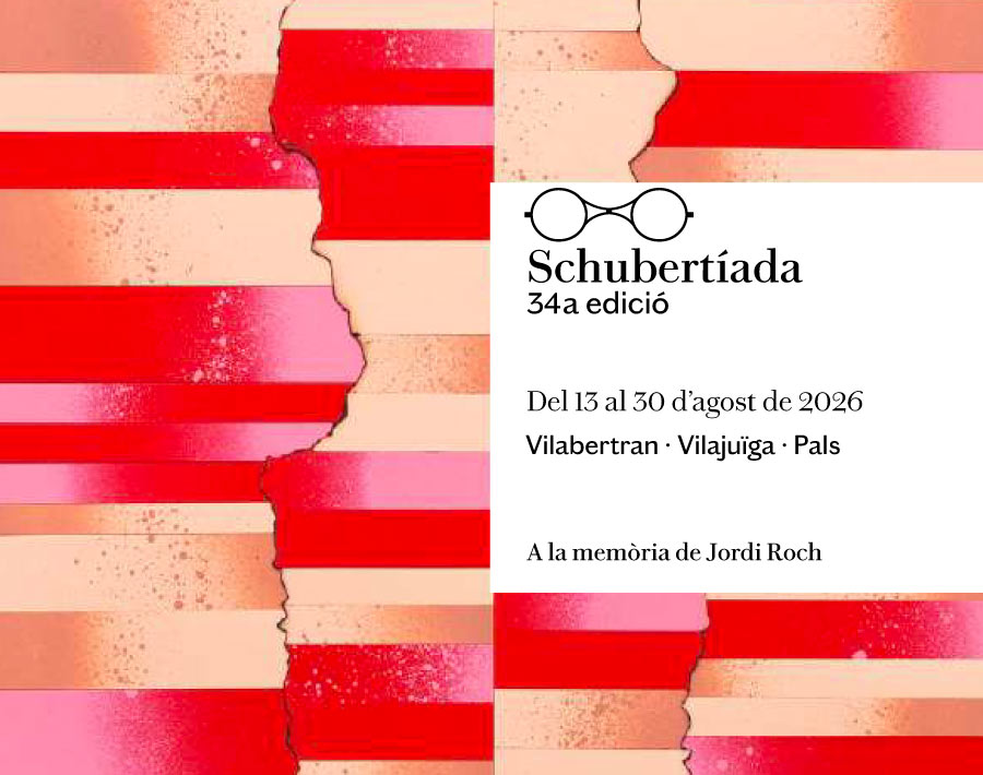 Cartel oficial de la Schubertiada 2026
