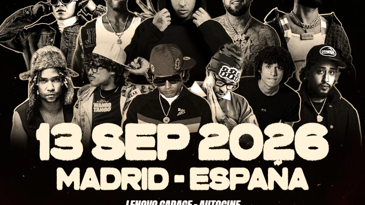 Cartel de artistas de Trap Festival Madrid 2026