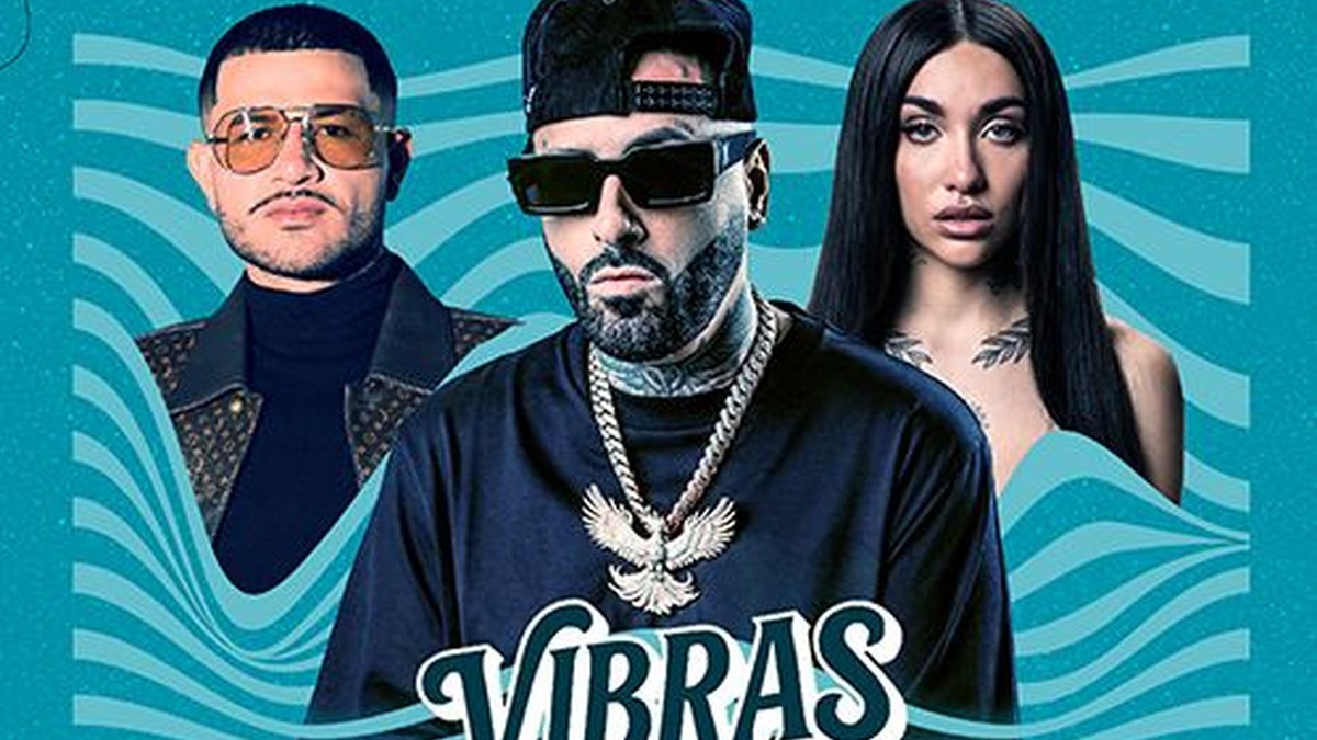 Nicky Jam, Kapo y María Becerra en la imagen oficial de Vibras Fuengirola 2026