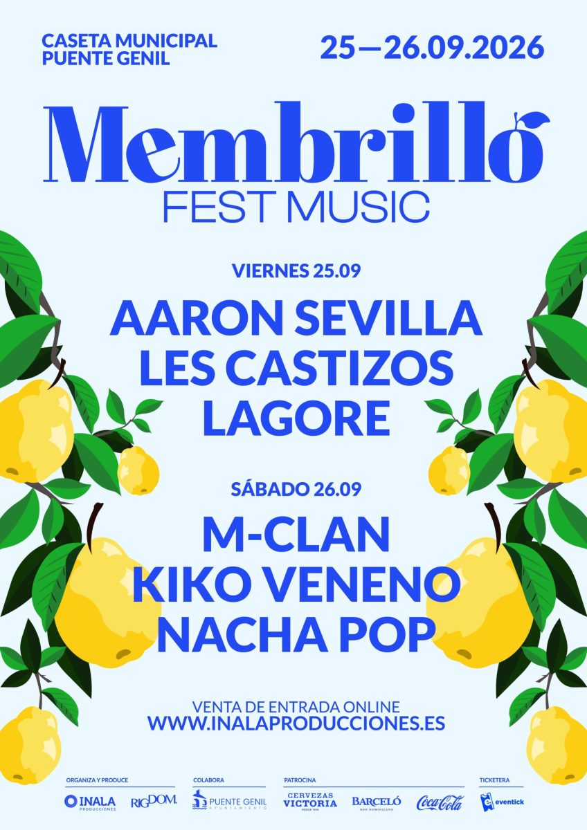 Cartel de Membrillo Fest Music 2026 en Puente Genil