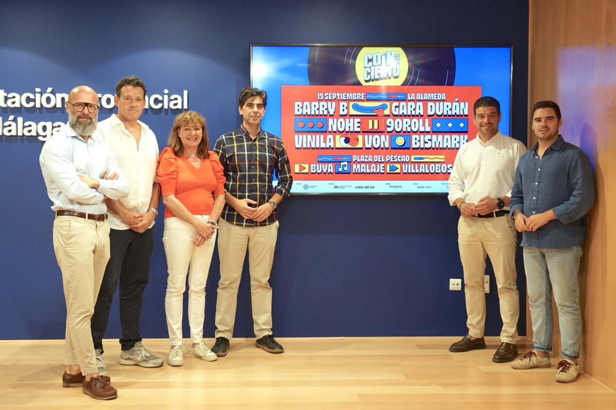 Presentación del cartel de Coincierto 2026 en Coín