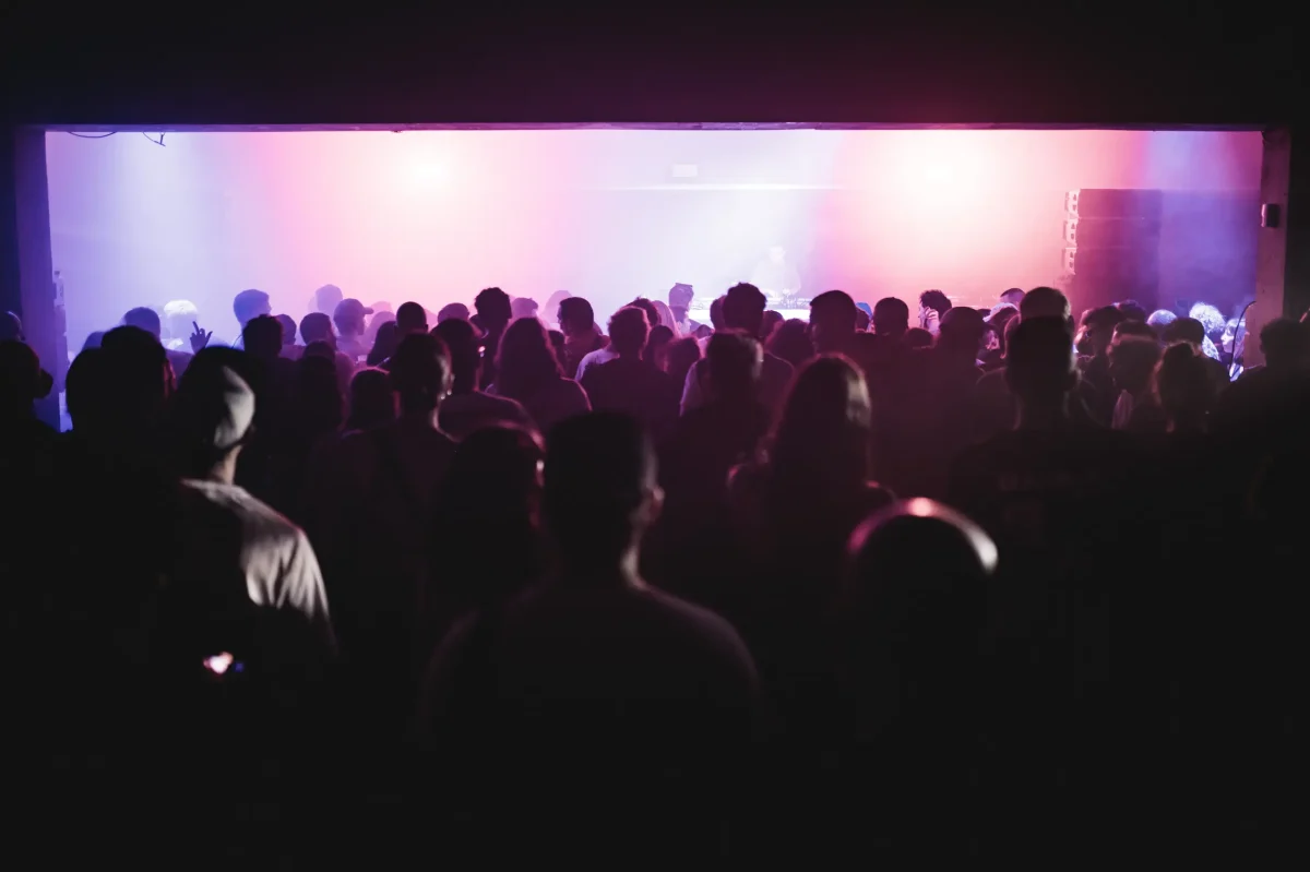 Público en una sesión de WOS Festival en Santiago de Compostela