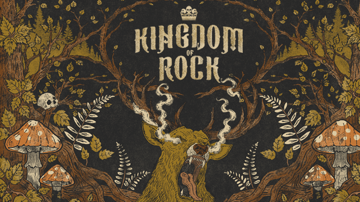 Cartel de Kingdom of Rock 2027 con Sabaton en Pamplona