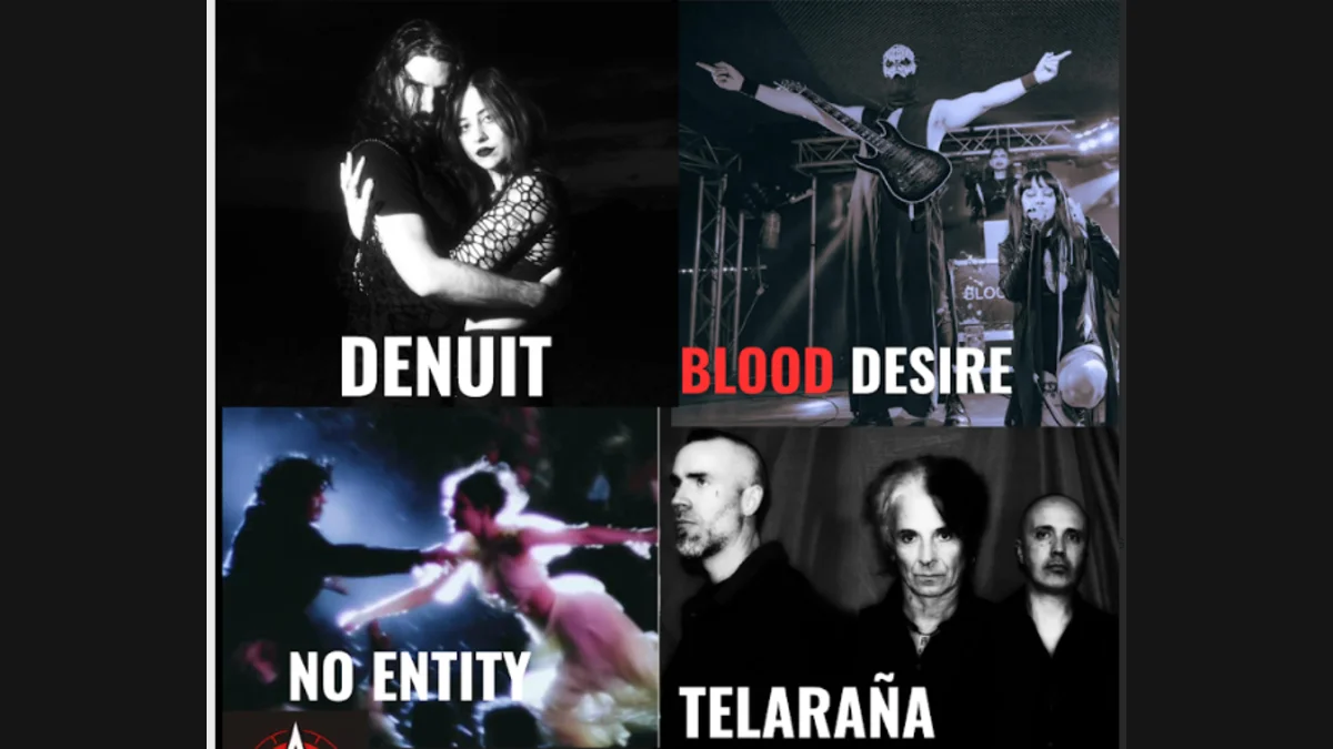 Denuit, Blood Desire, No Entity y Telaraña en el cartel de Post-Punk Fest 2026 en Madrid