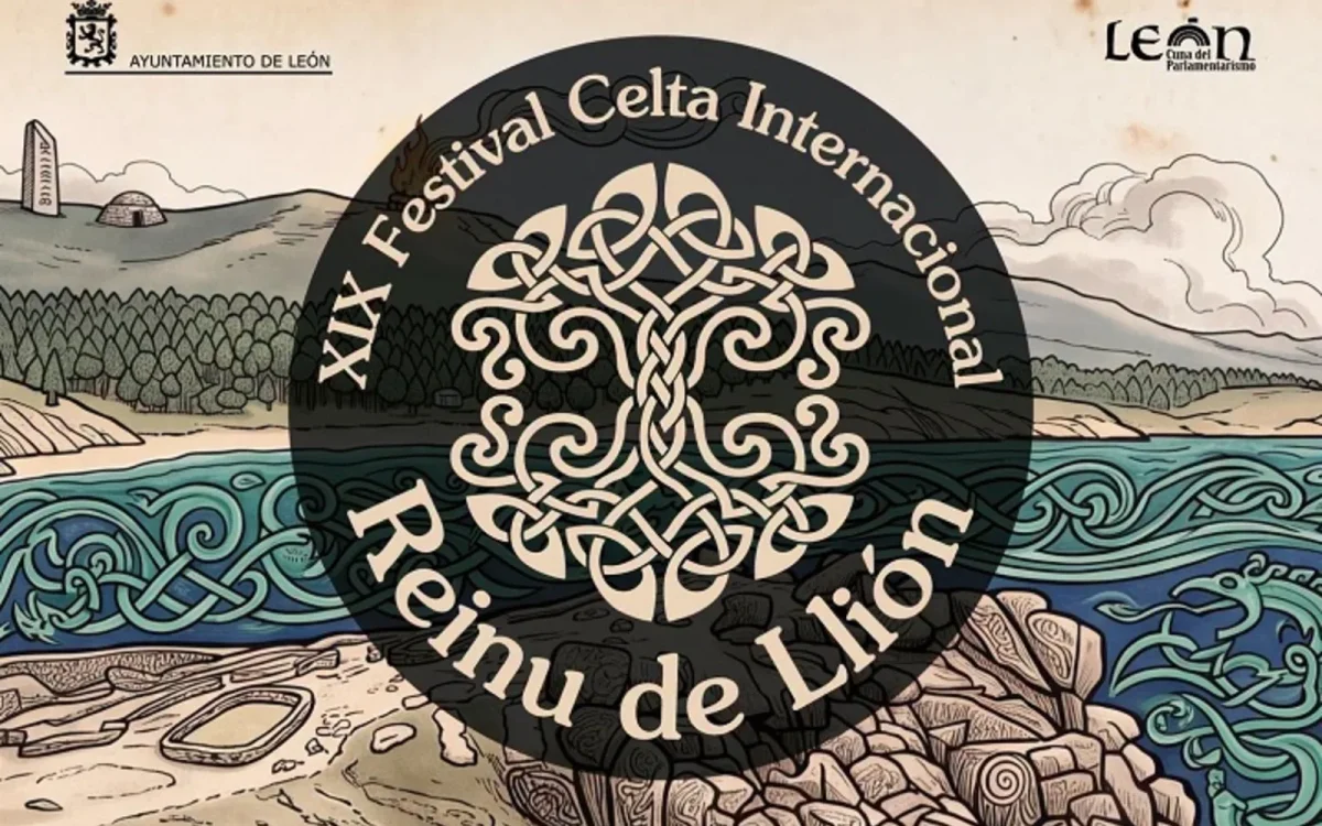 Detalle del cartel oficial de Reinu de Llión 2026