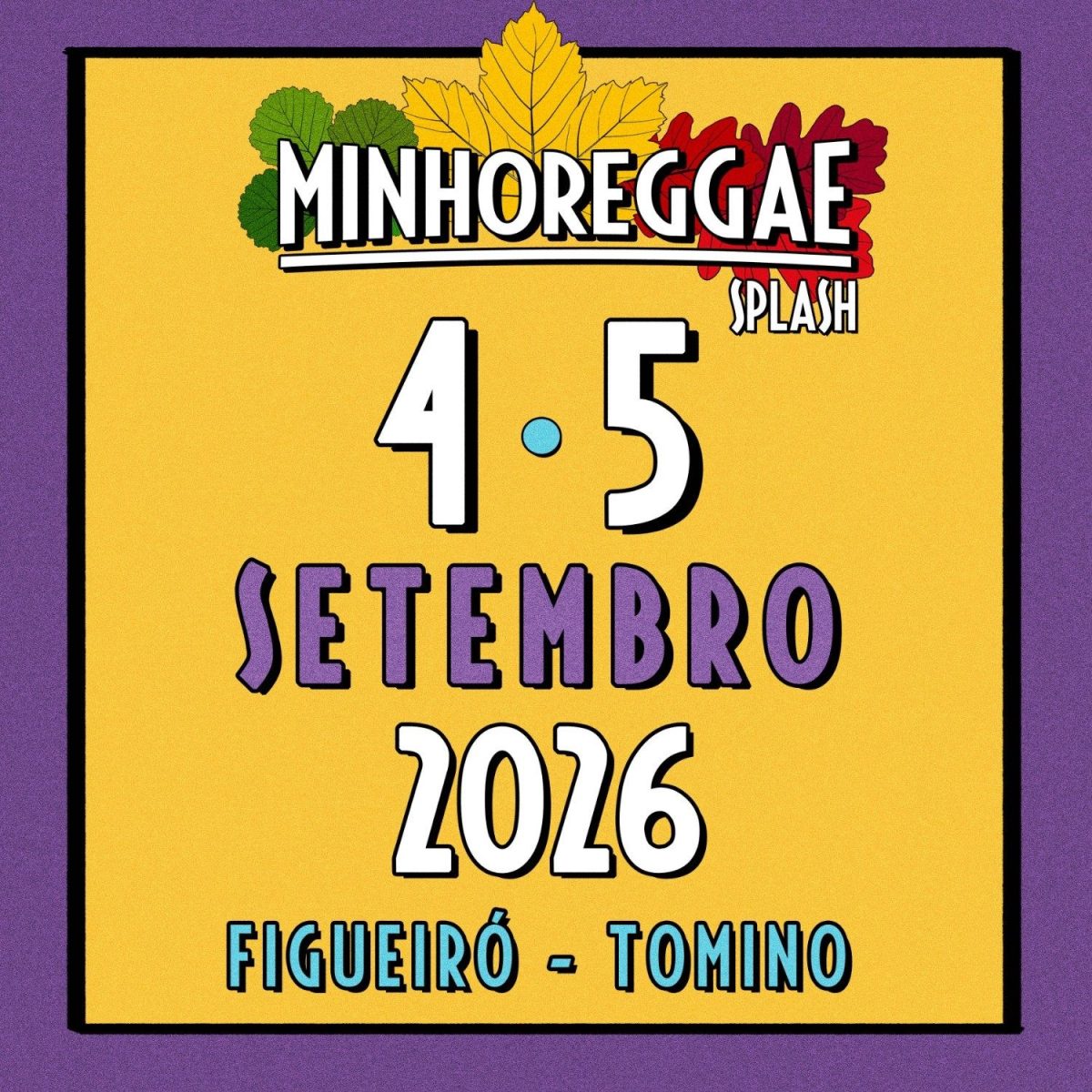 Público y escenario de Minho Reggae Splash 2026 en Tomiño