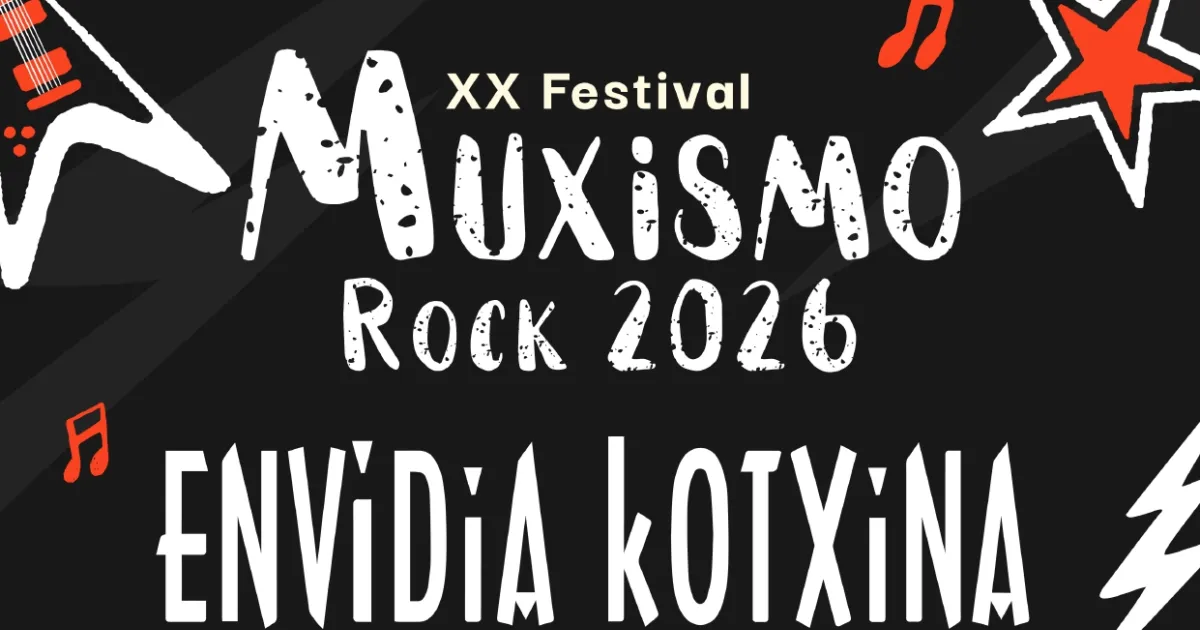 Cartel oficial de Muxismo Rock 2026 en Miguelturra