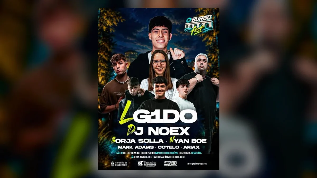 Cartel oficial de O Burgo Fest 2026