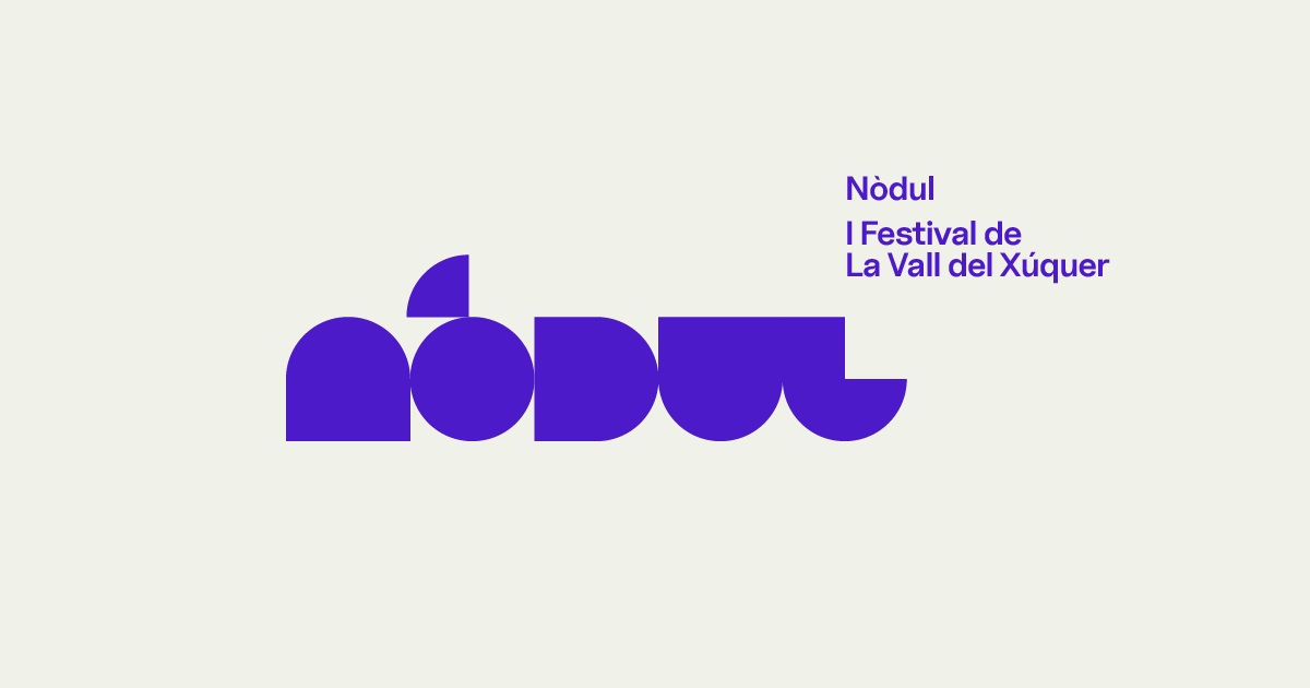 Imagen oficial del Festival Nòdul 2026 en la Vall del Xúquer
