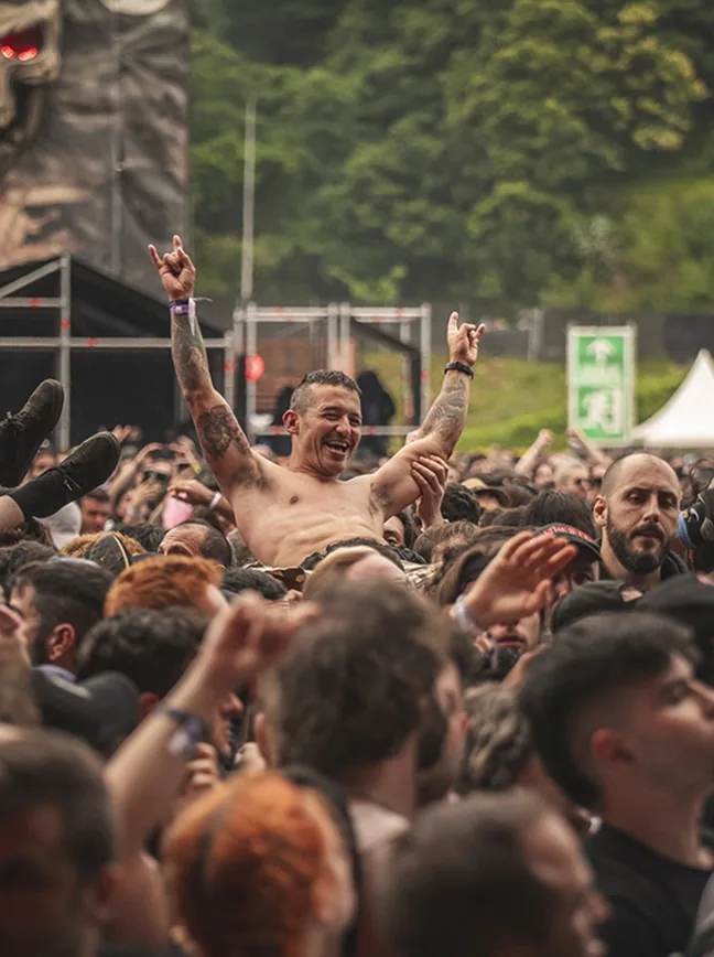 Público de Resurrection Fest en Viveiro