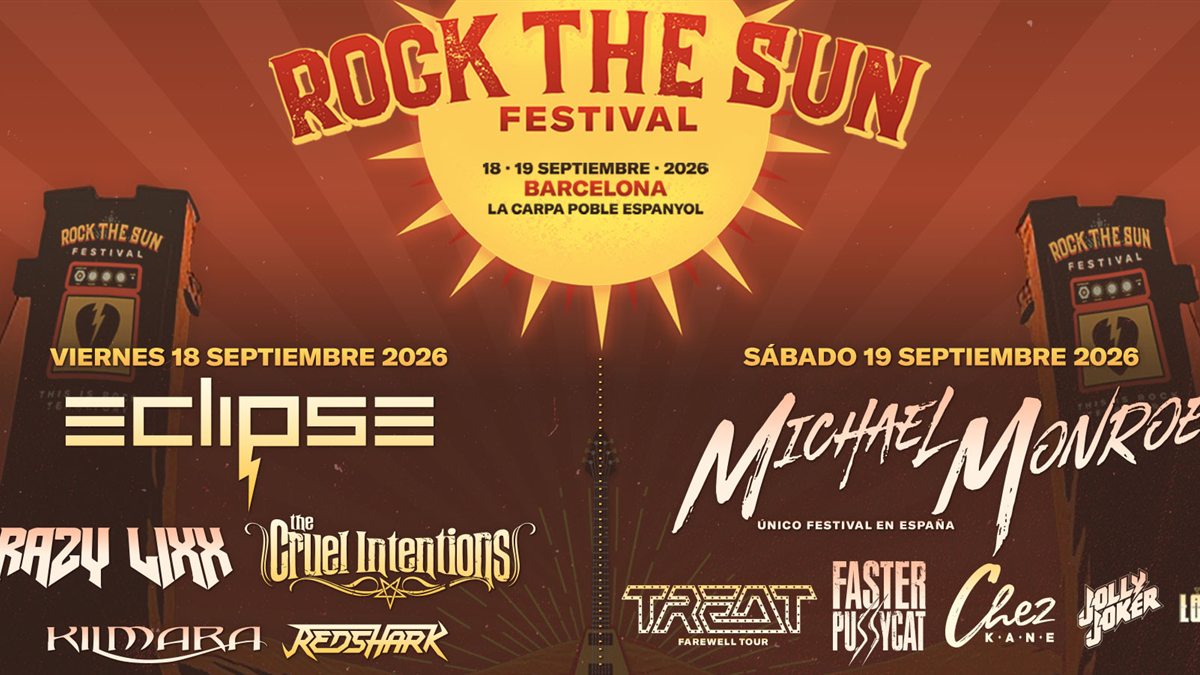 Rock The Sun 2026 en Barcelona