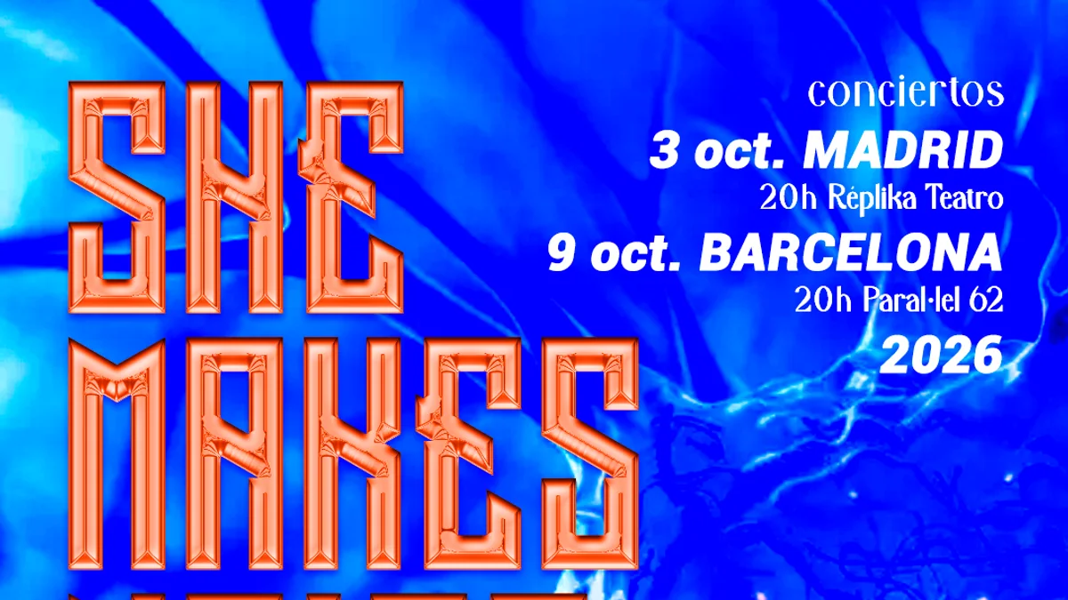 She Makes Noise x Taiwán 2026 en Madrid y Barcelona