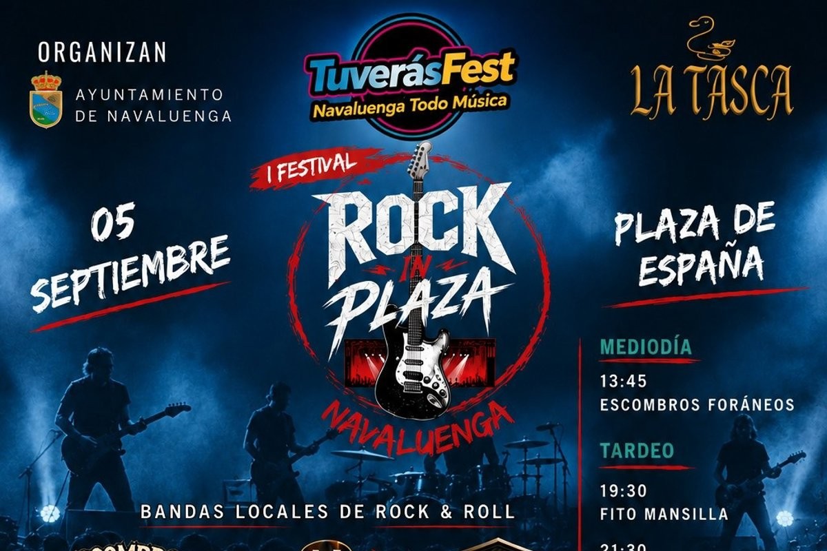 TuverásFest 2026 en la plaza de España de Navaluenga